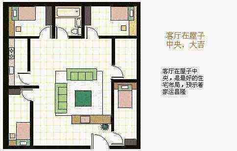 40平米客厅风水