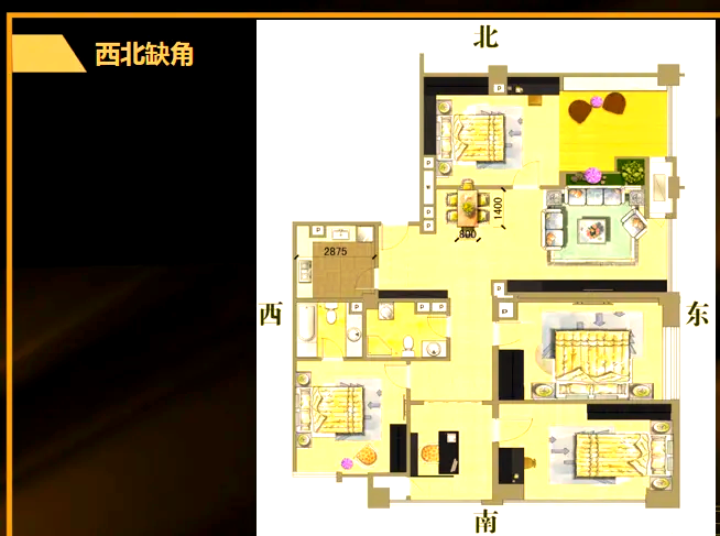 房子往后退风水