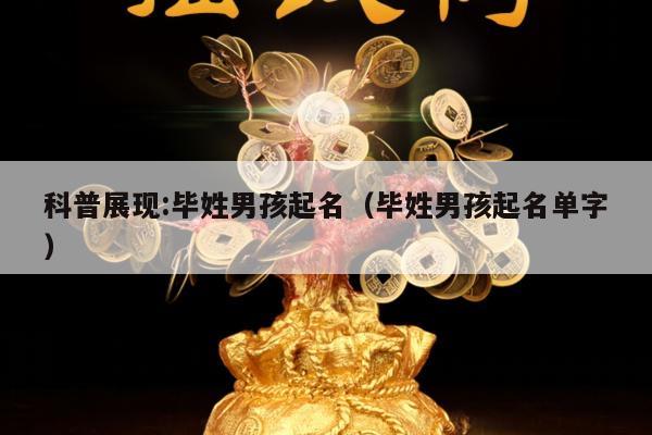 科普展现:毕姓男孩起名（毕姓男孩起名单字）