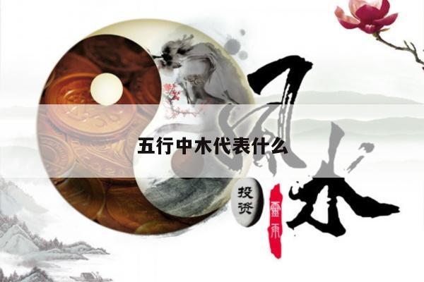 五行中木代表什么