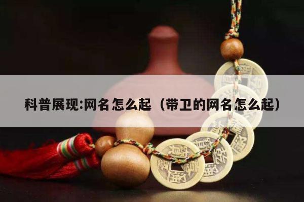 科普展现:网名怎么起（带卫的网名怎么起）