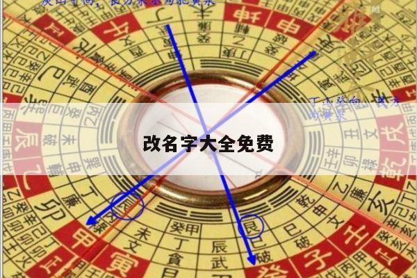 改名字大全免费